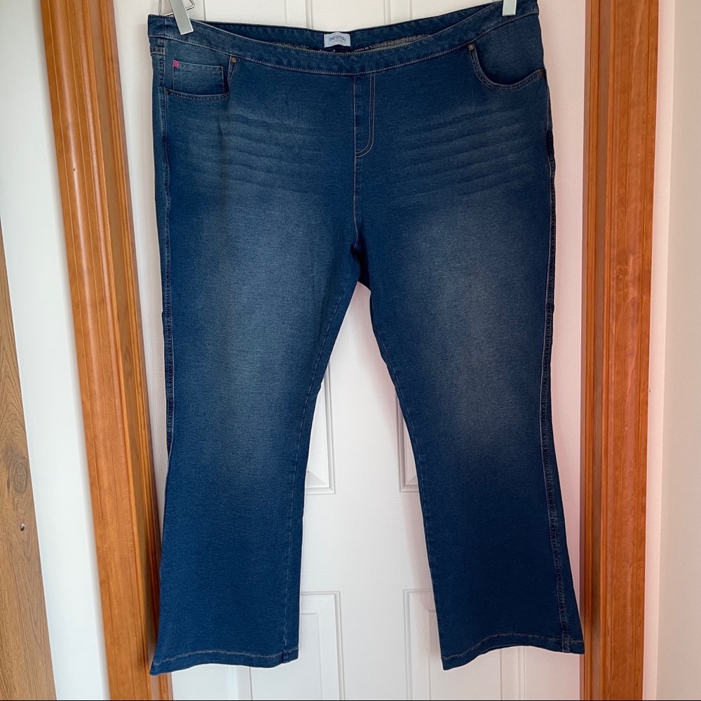 Pajama Jeans Bootcut Vintage Wash 28W 4X